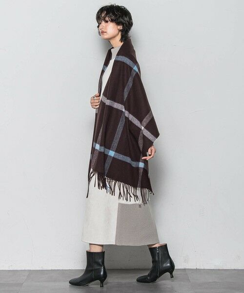 MAYSON GREY / メイソングレイ ロング・マキシ丈ワンピース | 【WEB限定】スウェード×リブモックネックワンピース≪手洗い可能≫ | 詳細16