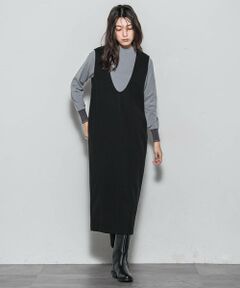 MAYSON GREY / メイソングレイ ロング・マキシ丈ワンピース | 【楽・美・軽】ー3kg見えIラインワンピース≪手洗い可能≫