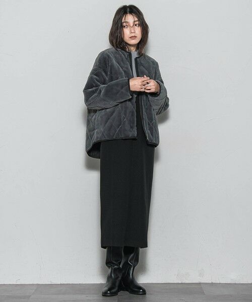 MAYSON GREY / メイソングレイ ロング・マキシ丈ワンピース | 【楽・美・軽】ー3kg見えIラインワンピース≪手洗い可能≫ | 詳細13