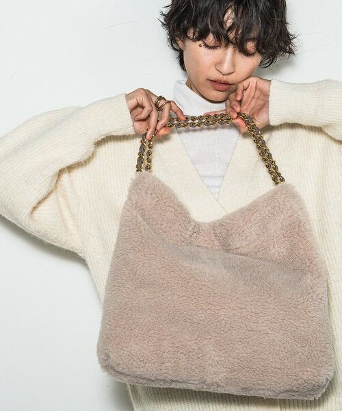 MAYSON GREY / メイソングレイ その他小物 | ELMOエコムートンチェーントートバッグ | 詳細1