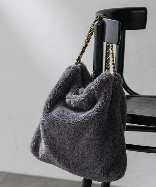 MAYSON GREY / メイソングレイ その他小物 | ELMOエコムートンチェーントートバッグ | 詳細9