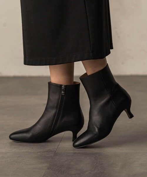 MAYSON GREY/メイソングレイ REMME ショートブーツ ブラック 24.5cm MAYSON GREY/メイソングレイ REMME ショートブーツ ブラック 24.5cm