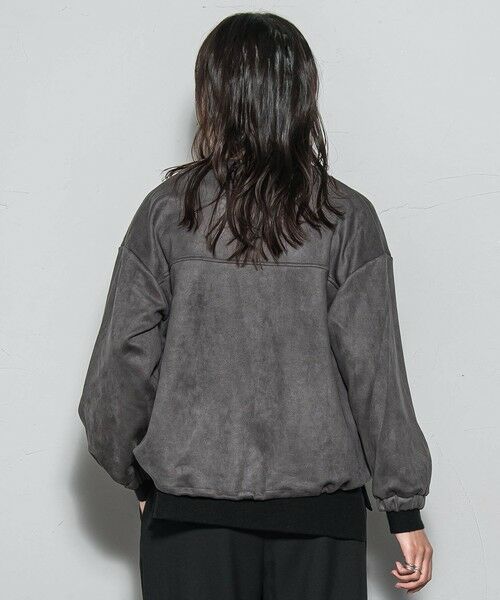 MAYSON GREY / メイソングレイ テーラードジャケット | 【WEB限定】マシュマロスウェードノーカラーブルゾン≪手洗い可能≫ | 詳細12