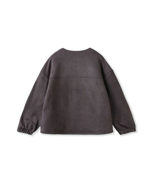 MAYSON GREY / メイソングレイ テーラードジャケット | 【WEB限定】マシュマロスウェードノーカラーブルゾン≪手洗い可能≫ | 詳細17