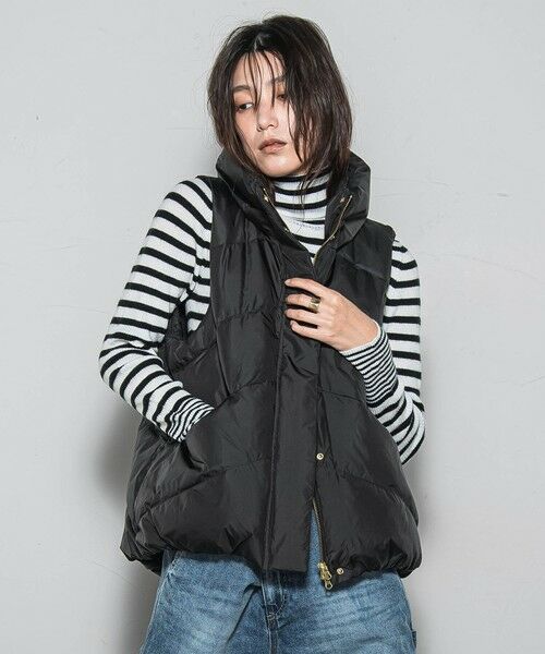 MAYSON GREY / メイソングレイ ダウンジャケット・ベスト | 【WEB限定】スタンドカラーダウンベスト | 詳細1