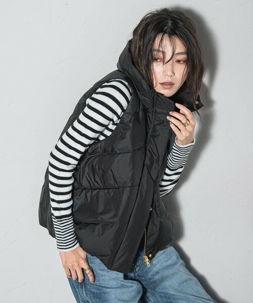 MAYSON GREY / メイソングレイ ダウンジャケット・ベスト | 【WEB限定】スタンドカラーダウンベスト | 詳細2