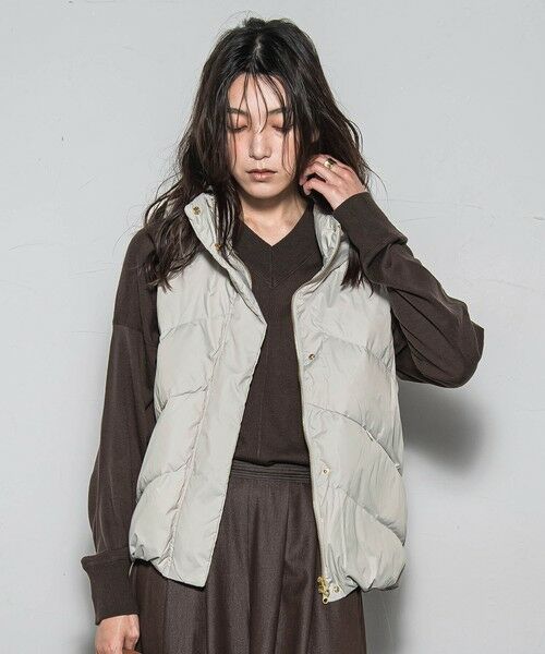 MAYSON GREY / メイソングレイ ダウンジャケット・ベスト | 【WEB限定】スタンドカラーダウンベスト | 詳細12