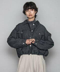 MAYSON GREY / メイソングレイ テーラードジャケット | 中綿デニムジャケット≪洗濯機で洗える≫