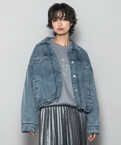 MAYSON GREY / メイソングレイ テーラードジャケット | 中綿デニムジャケット≪洗濯機で洗える≫