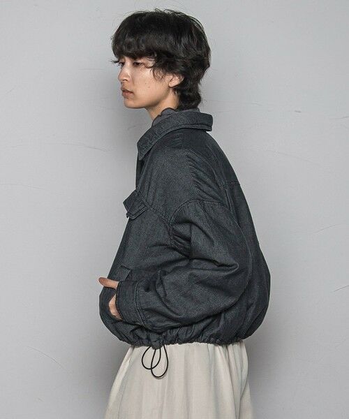 MAYSON GREY / メイソングレイ テーラードジャケット | 中綿デニムジャケット≪洗濯機で洗える≫ | 詳細2