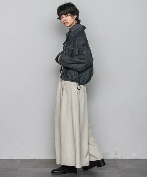 MAYSON GREY / メイソングレイ テーラードジャケット | 中綿デニムジャケット≪洗濯機で洗える≫ | 詳細5