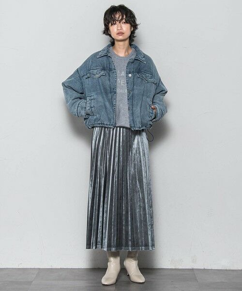 MAYSON GREY / メイソングレイ テーラードジャケット | 中綿デニムジャケット≪洗濯機で洗える≫ | 詳細13