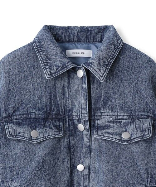 MAYSON GREY / メイソングレイ テーラードジャケット | 中綿デニムジャケット≪洗濯機で洗える≫ | 詳細18