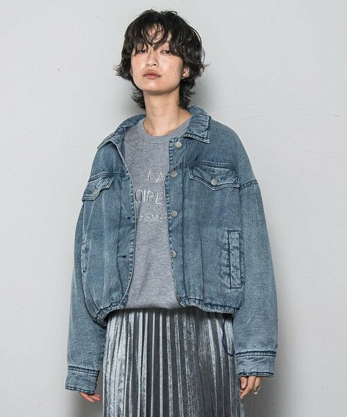 MAYSON GREY / メイソングレイ テーラードジャケット | 中綿デニムジャケット≪洗濯機で洗える≫ | 詳細10