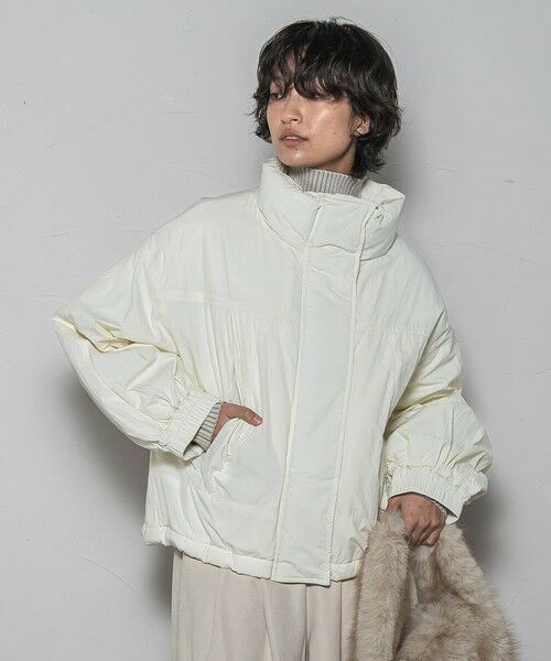 MAYSON GREY / メイソングレイ テーラードジャケット | 【WEB限定】中綿ボリュームショートブルゾン≪手洗い可能≫ | 詳細2