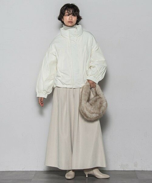 MAYSON GREY / メイソングレイ テーラードジャケット | 【WEB限定】中綿ボリュームショートブルゾン≪手洗い可能≫ | 詳細4