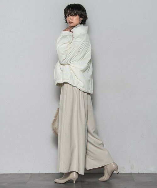 MAYSON GREY / メイソングレイ テーラードジャケット | 【WEB限定】中綿ボリュームショートブルゾン≪手洗い可能≫ | 詳細5