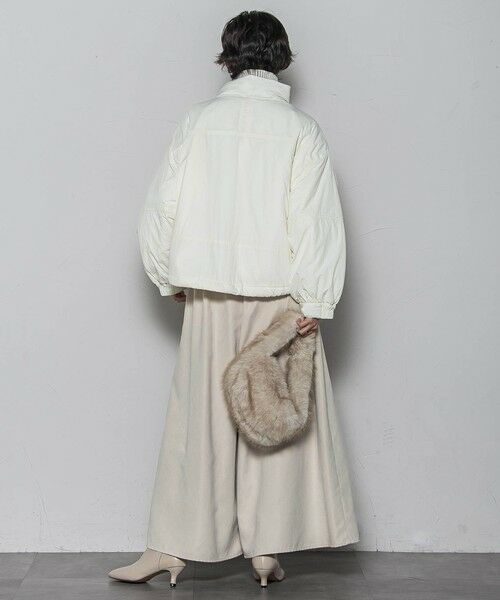 MAYSON GREY / メイソングレイ テーラードジャケット | 【WEB限定】中綿ボリュームショートブルゾン≪手洗い可能≫ | 詳細6