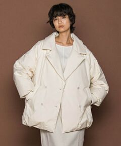 MAYSON GREY / メイソングレイ テーラードジャケット | エアリーピュアダウンコクーンジャケット