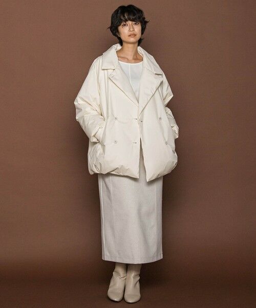 MAYSON GREY / メイソングレイ テーラードジャケット | エアリーピュアダウンコクーンジャケット | 詳細4