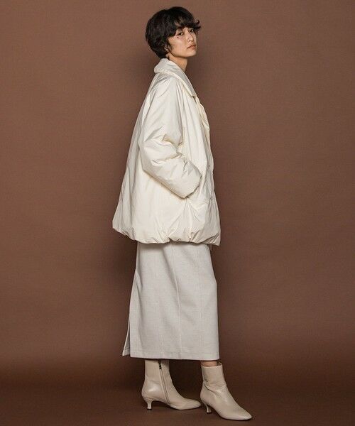 MAYSON GREY / メイソングレイ テーラードジャケット | エアリーピュアダウンコクーンジャケット | 詳細6