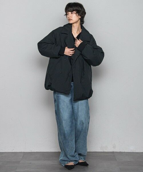 MAYSON GREY / メイソングレイ テーラードジャケット | エアリーピュアダウンコクーンジャケット | 詳細11