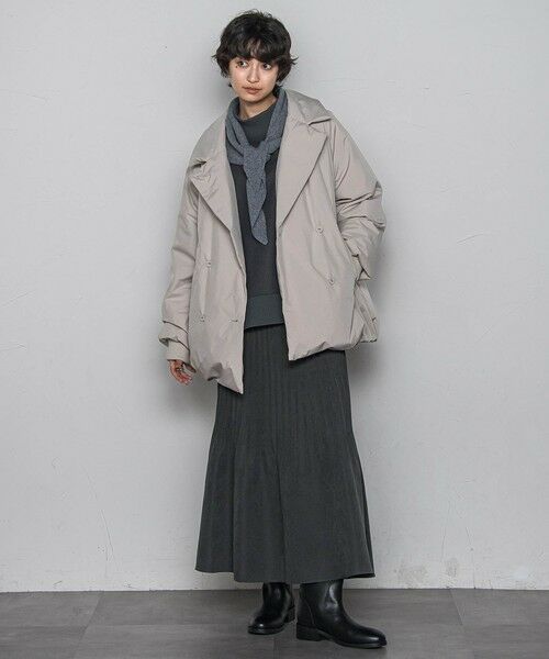 MAYSON GREY / メイソングレイ テーラードジャケット | エアリーピュアダウンコクーンジャケット | 詳細20