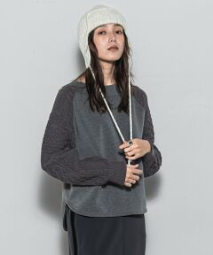 MAYSON GREY / メイソングレイ カットソー | ときめきケーブルニット≪手洗い可能≫