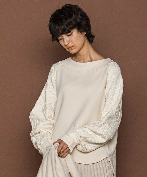 MAYSON GREY / メイソングレイ カットソー | ときめきケーブルニット≪手洗い可能≫ | 詳細3