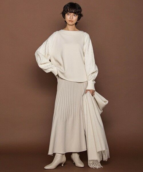 MAYSON GREY / メイソングレイ カットソー | ときめきケーブルニット≪手洗い可能≫ | 詳細4