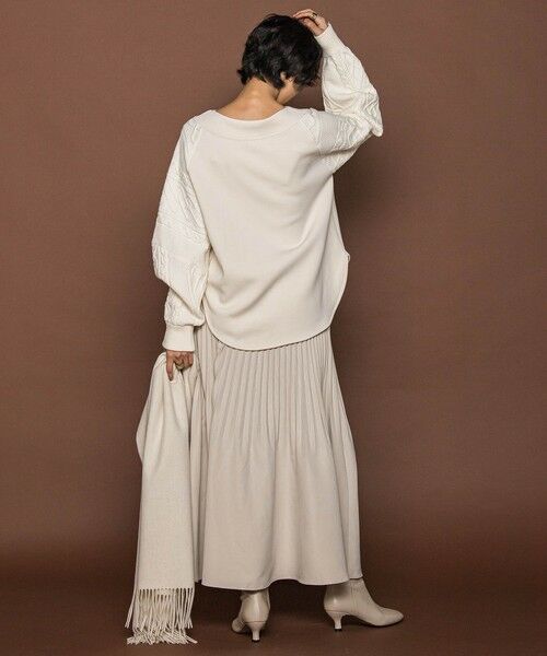 MAYSON GREY / メイソングレイ カットソー | ときめきケーブルニット≪手洗い可能≫ | 詳細5