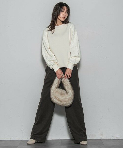 MAYSON GREY / メイソングレイ カットソー | ときめきケーブルニット≪手洗い可能≫ | 詳細9