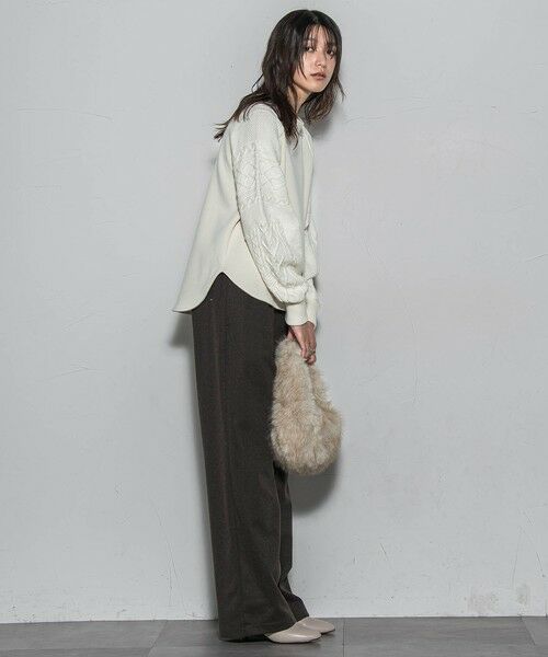 MAYSON GREY / メイソングレイ カットソー | ときめきケーブルニット≪手洗い可能≫ | 詳細10