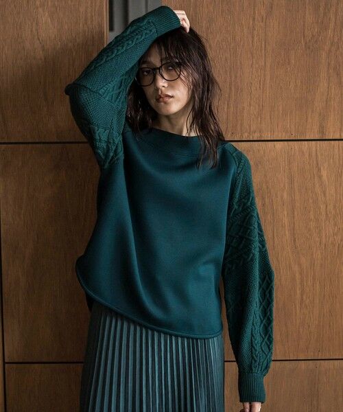 MAYSON GREY / メイソングレイ カットソー | ときめきケーブルニット≪手洗い可能≫ | 詳細25