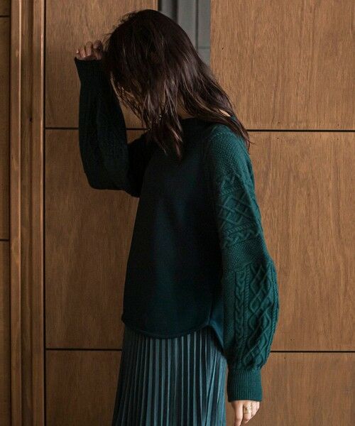MAYSON GREY / メイソングレイ カットソー | ときめきケーブルニット≪手洗い可能≫ | 詳細27