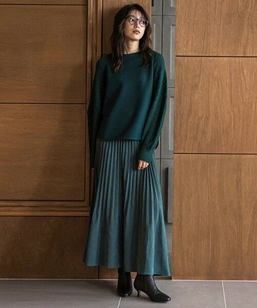 MAYSON GREY / メイソングレイ カットソー | ときめきケーブルニット≪手洗い可能≫ | 詳細30