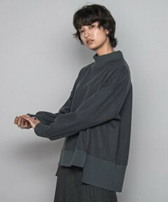 MAYSON GREY / メイソングレイ カットソー | 【楽・美・軽】ハイネックプルオーバー≪手洗い可能≫