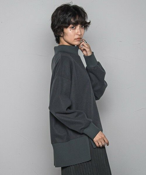 MAYSON GREY / メイソングレイ カットソー | 【楽・美・軽】ハイネックプルオーバー≪手洗い可能≫ | 詳細21