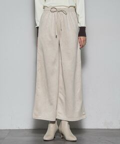 MAYSON GREY / メイソングレイ その他パンツ | 【WEB限定】スウェード調ポンチイージーワイドパンツ≪手洗い可能≫