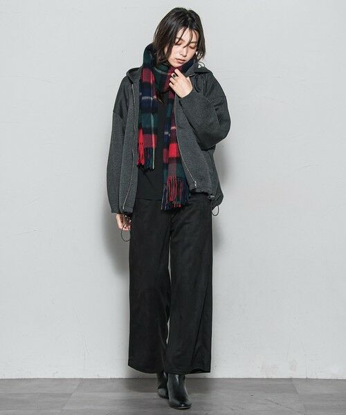 MAYSON GREY / メイソングレイ その他パンツ | 【WEB限定】スウェード調ポンチイージーワイドパンツ≪手洗い可能≫ | 詳細16