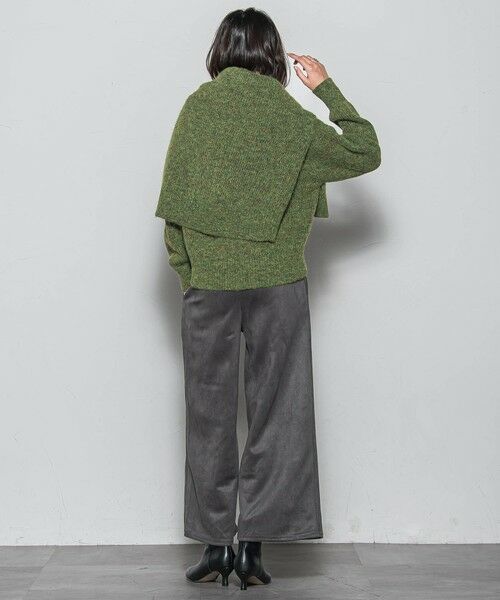 MAYSON GREY / メイソングレイ その他パンツ | 【WEB限定】スウェード調ポンチイージーワイドパンツ≪手洗い可能≫ | 詳細22