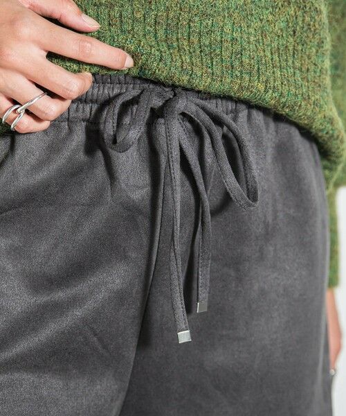 MAYSON GREY / メイソングレイ その他パンツ | 【WEB限定】スウェード調ポンチイージーワイドパンツ≪手洗い可能≫ | 詳細24