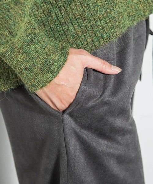 MAYSON GREY / メイソングレイ その他パンツ | 【WEB限定】スウェード調ポンチイージーワイドパンツ≪手洗い可能≫ | 詳細25
