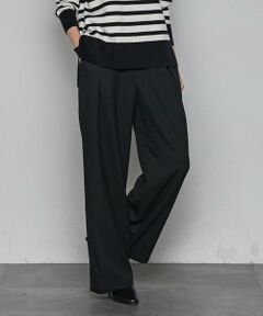 MAYSON GREY / メイソングレイ その他パンツ | 【一瞬で楽とキレイを叶える】裏起毛イージーワイドパンツ≪手洗い可能≫