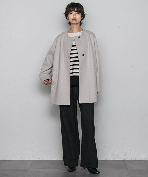 MAYSON GREY / メイソングレイ その他パンツ | 【一瞬で楽とキレイを叶える】裏起毛イージーワイドパンツ≪手洗い可能≫ | 詳細8