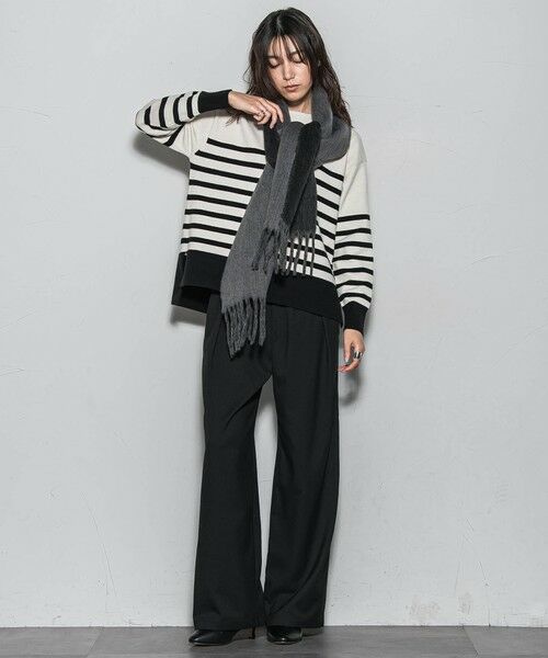 MAYSON GREY / メイソングレイ その他パンツ | 【一瞬で楽とキレイを叶える】裏起毛イージーワイドパンツ≪手洗い可能≫ | 詳細17