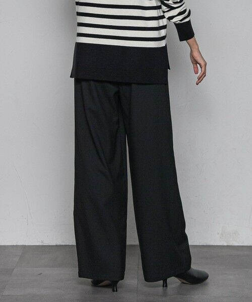 MAYSON GREY / メイソングレイ その他パンツ | 【一瞬で楽とキレイを叶える】裏起毛イージーワイドパンツ≪手洗い可能≫ | 詳細3