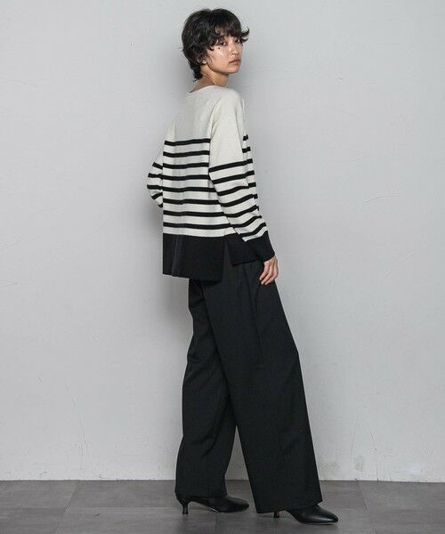 MAYSON GREY / メイソングレイ その他パンツ | 【一瞬で楽とキレイを叶える】裏起毛イージーワイドパンツ≪手洗い可能≫ | 詳細5