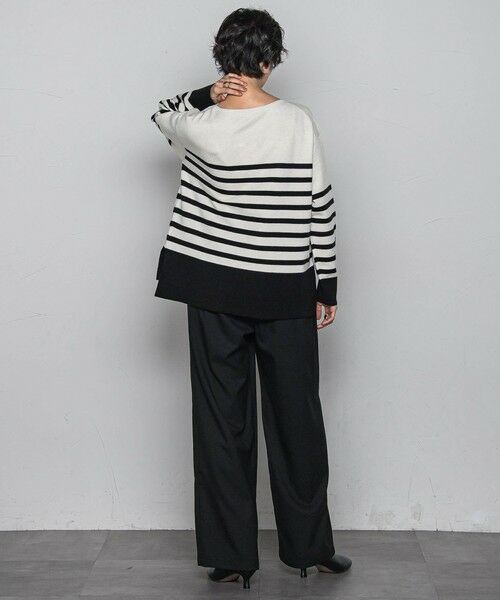 MAYSON GREY / メイソングレイ その他パンツ | 【一瞬で楽とキレイを叶える】裏起毛イージーワイドパンツ≪手洗い可能≫ | 詳細6