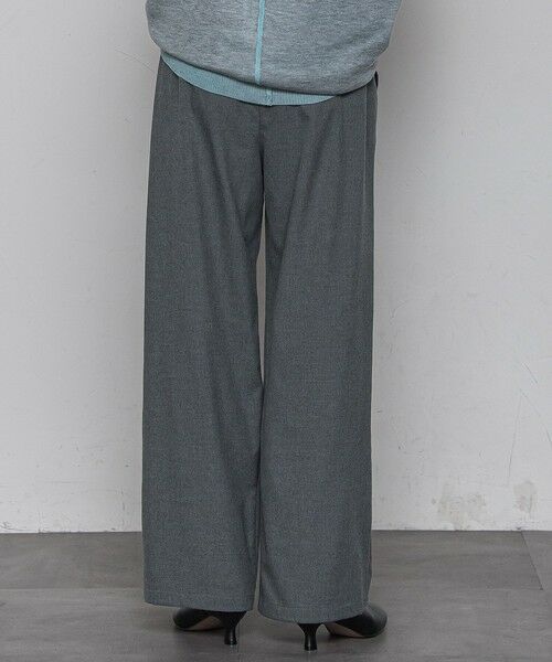 MAYSON GREY / メイソングレイ その他パンツ | 【一瞬で楽とキレイを叶える】裏起毛イージーワイドパンツ≪手洗い可能≫ | 詳細21